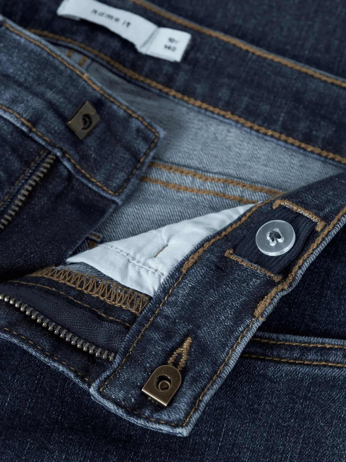 ROSE WIDE JEANS - DARK BLUE DENIM - Image 3
