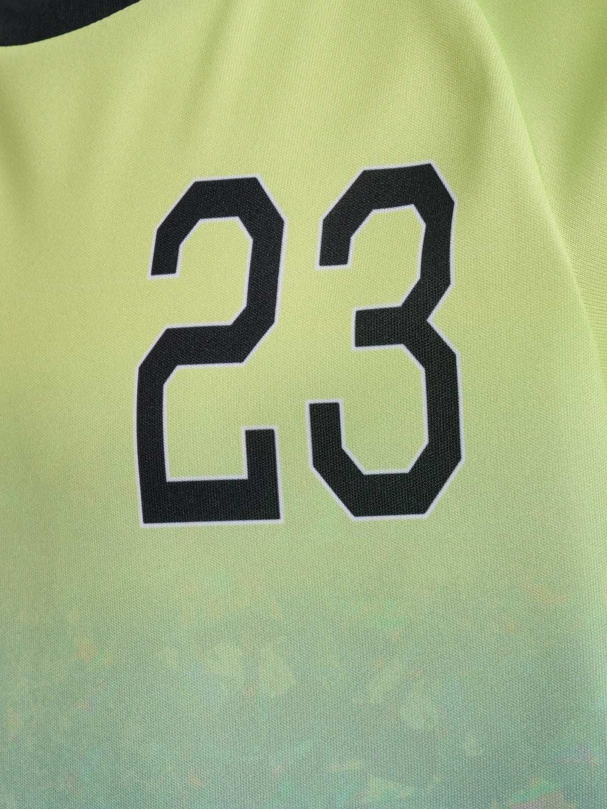 SHIMMER T-SKJORTE - SHADOW LIME/BLACK - Image 3