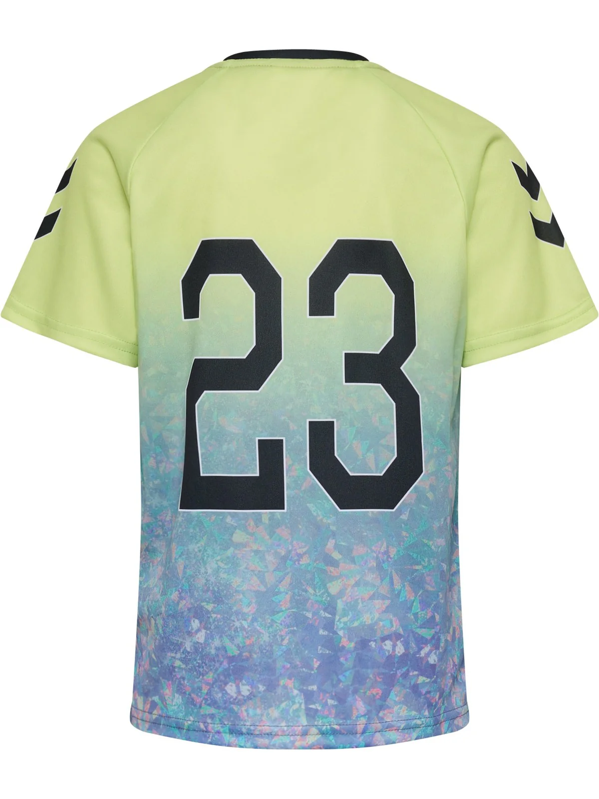 SHIMMER T-SKJORTE - SHADOW LIME/BLACK - Image 4