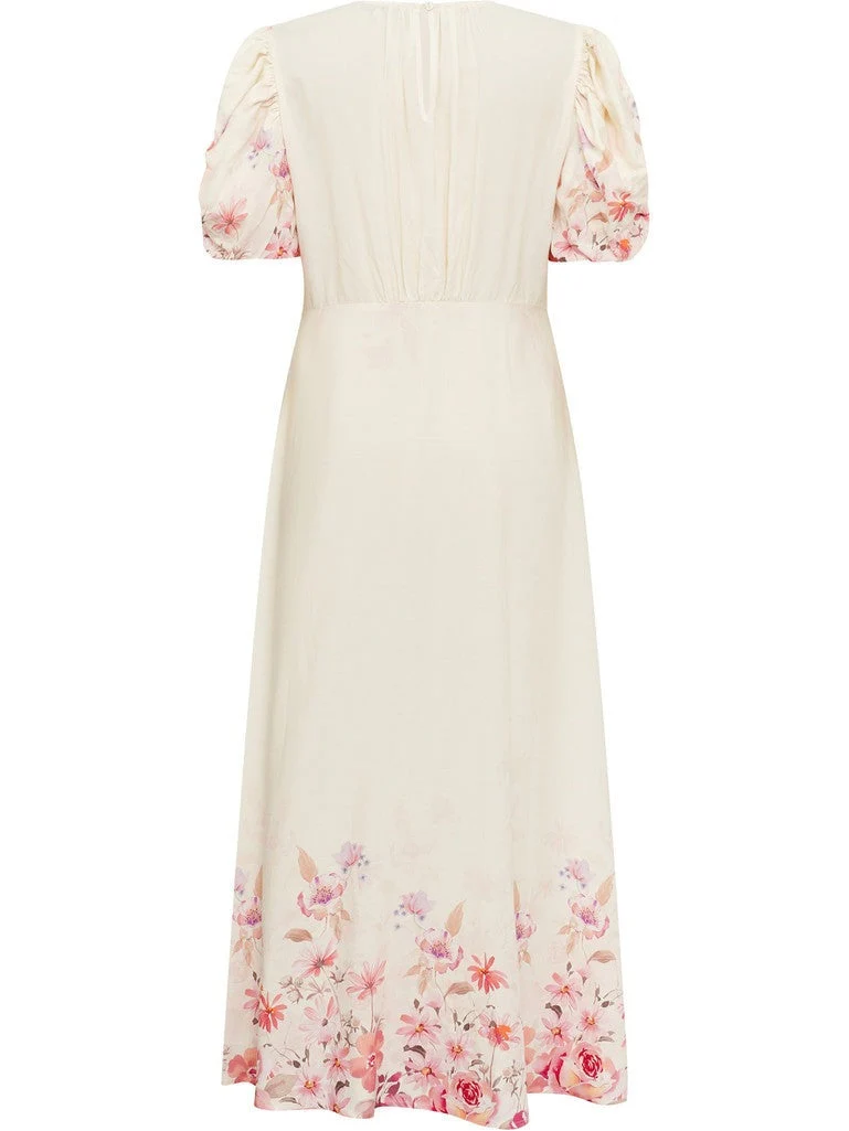 Botanic kjole - cream - Image 6