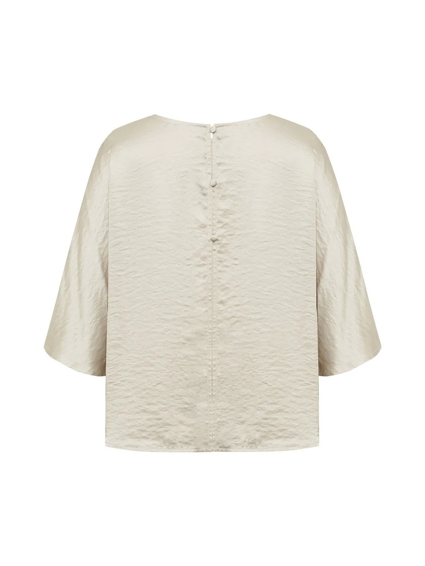 Carrie bluse - champagne - Image 2