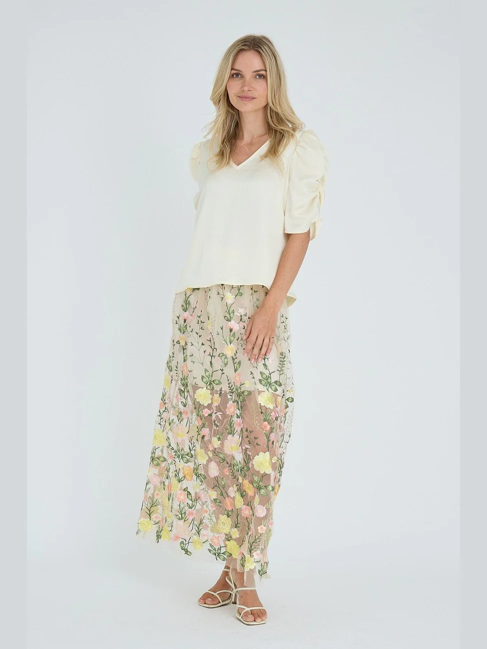 Sindrella bluse - pale yellow - Image 2