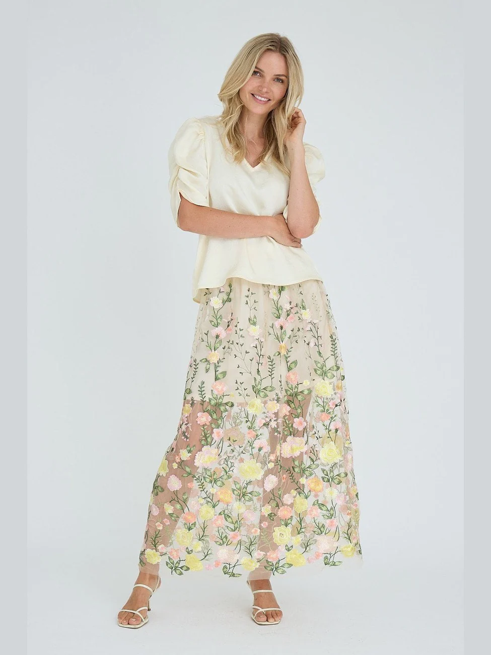 Sindrella bluse - pale yellow - Image 3