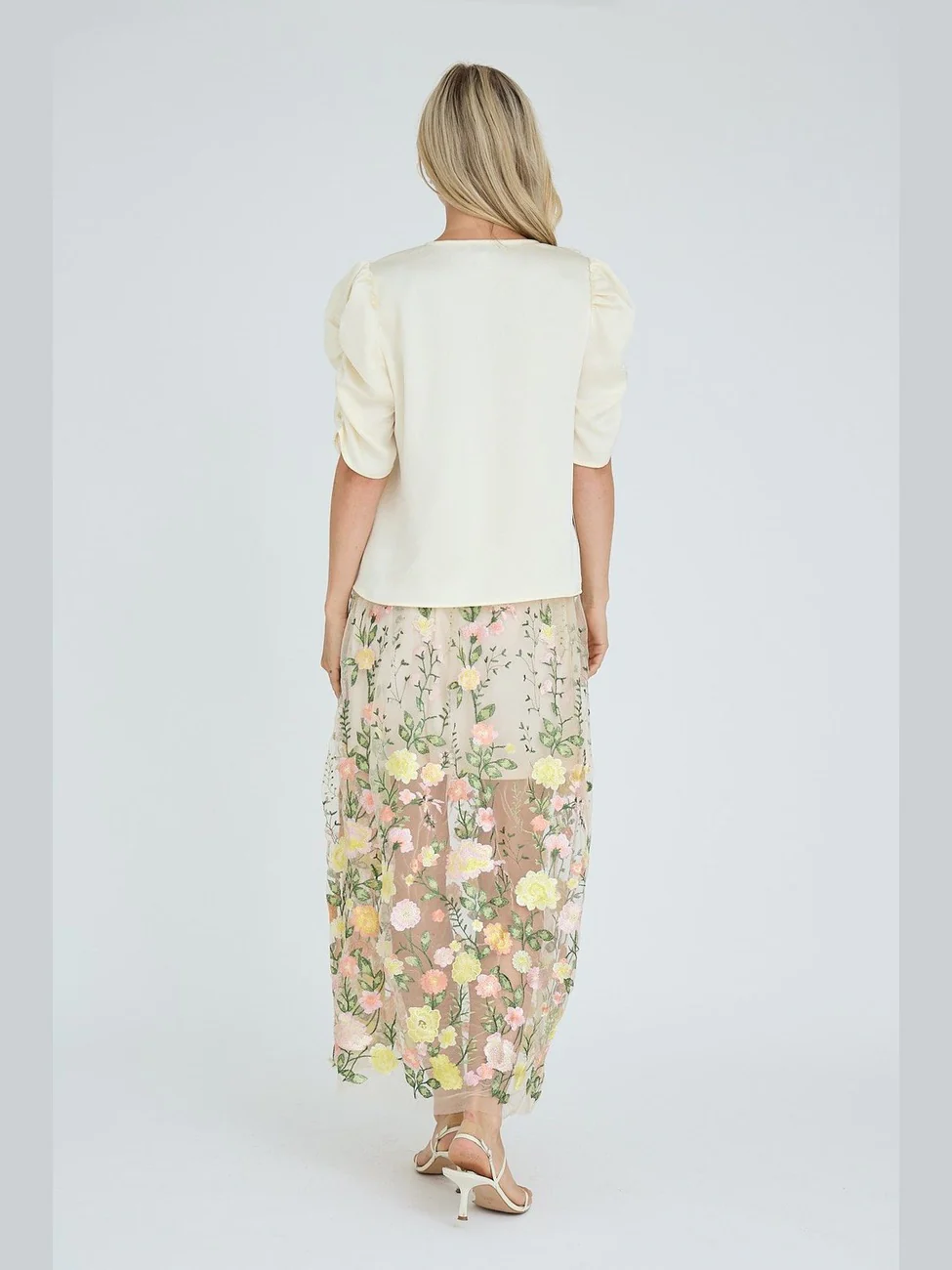 Sindrella bluse - pale yellow - Image 4