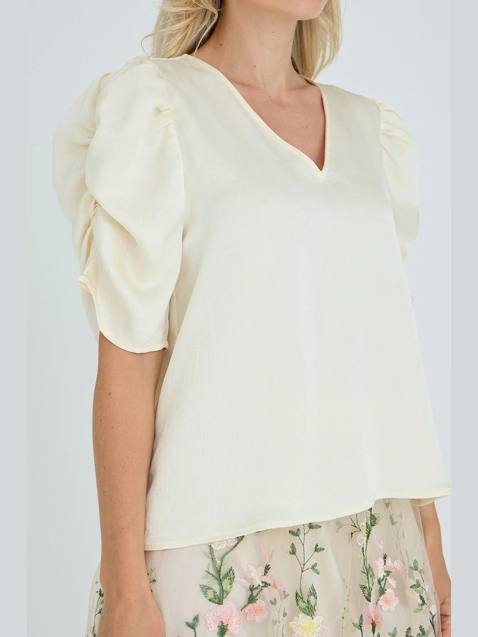Sindrella bluse - pale yellow - Image 5