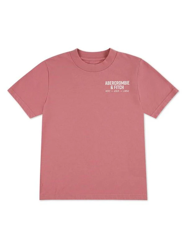 NYC EST 1892 LOGO T-SKJORTE - Dusty rose