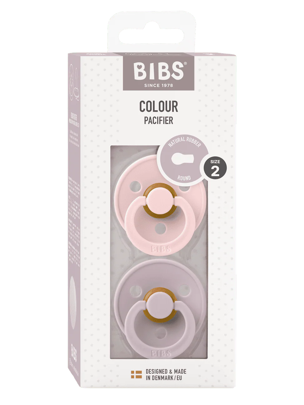 Colour 2 PACK / Latex Smokker - Blossom/Dusky Lilac - Image 2