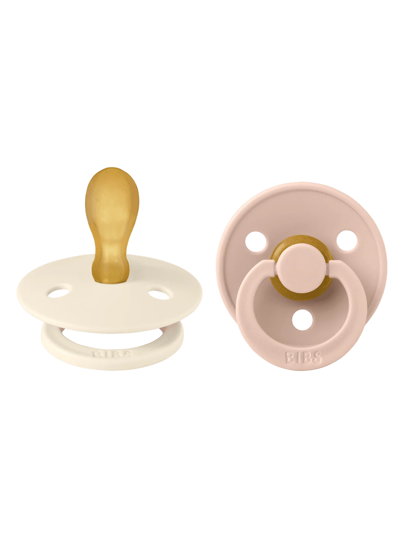 Colour 2 PACK / Latex Smokker - Ivory/Blush