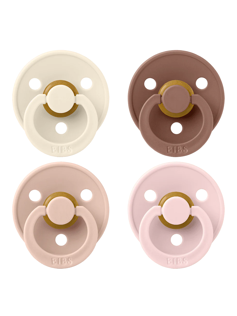 Colour 4 PACK latex - Ivory/Blush/Woodchuck/Blossom