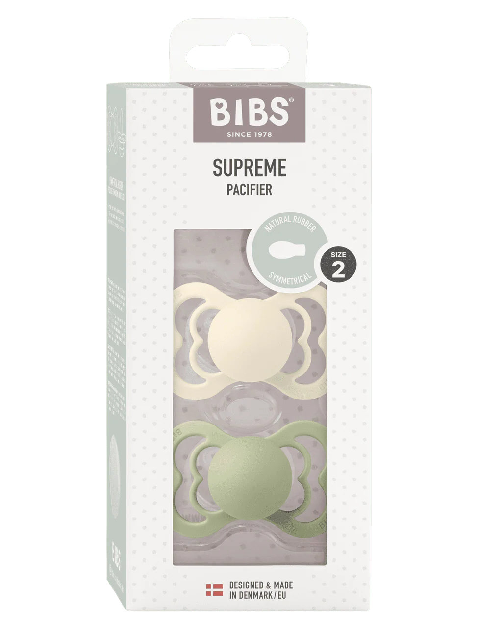 Supreme 2 PACK Latex Smokker - Ivory / Sage - Image 2