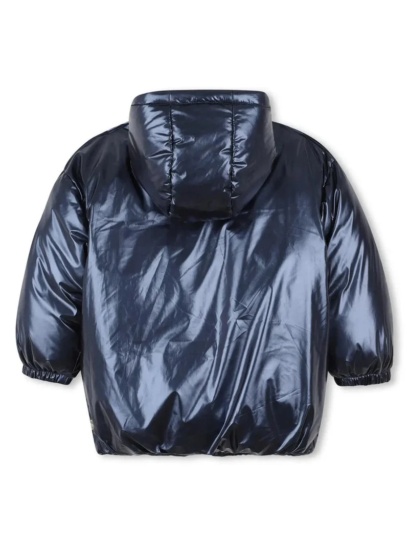PUFFER JACKET - Navy - Image 2