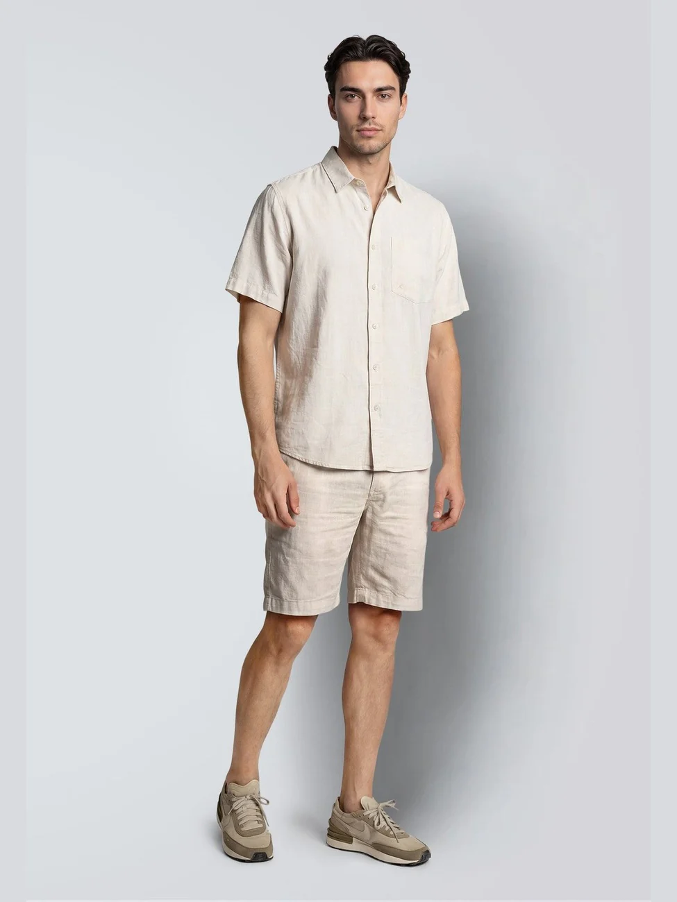 Barcelona luca shorts - light beige - Image 3