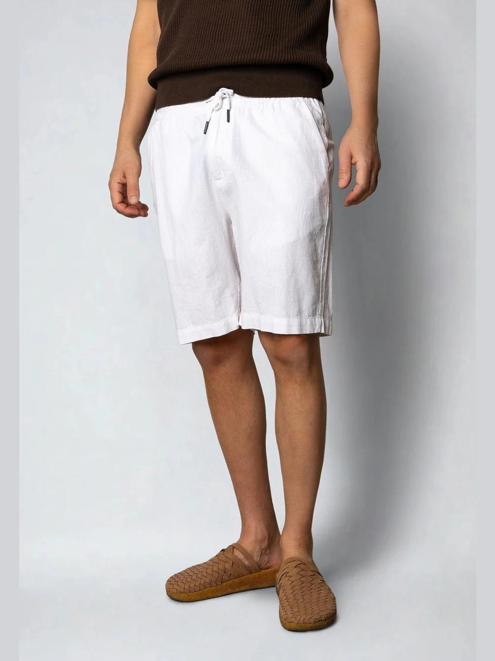 Barcelona luca shorts - white