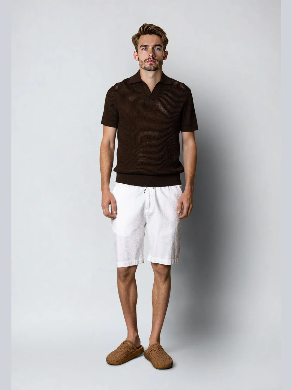 Barcelona luca shorts - white - Image 2