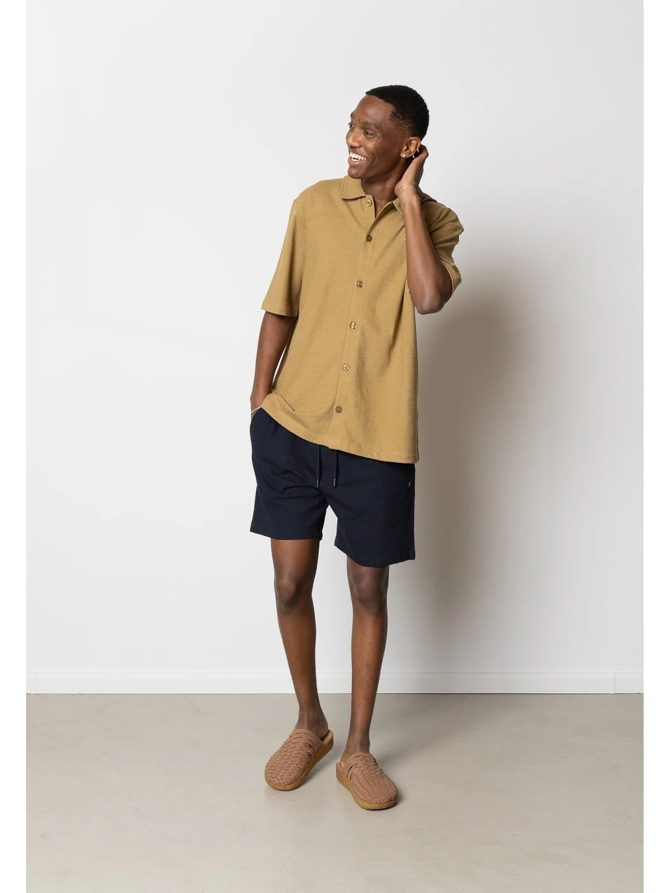 Calton shorts - dark navy - Image 2
