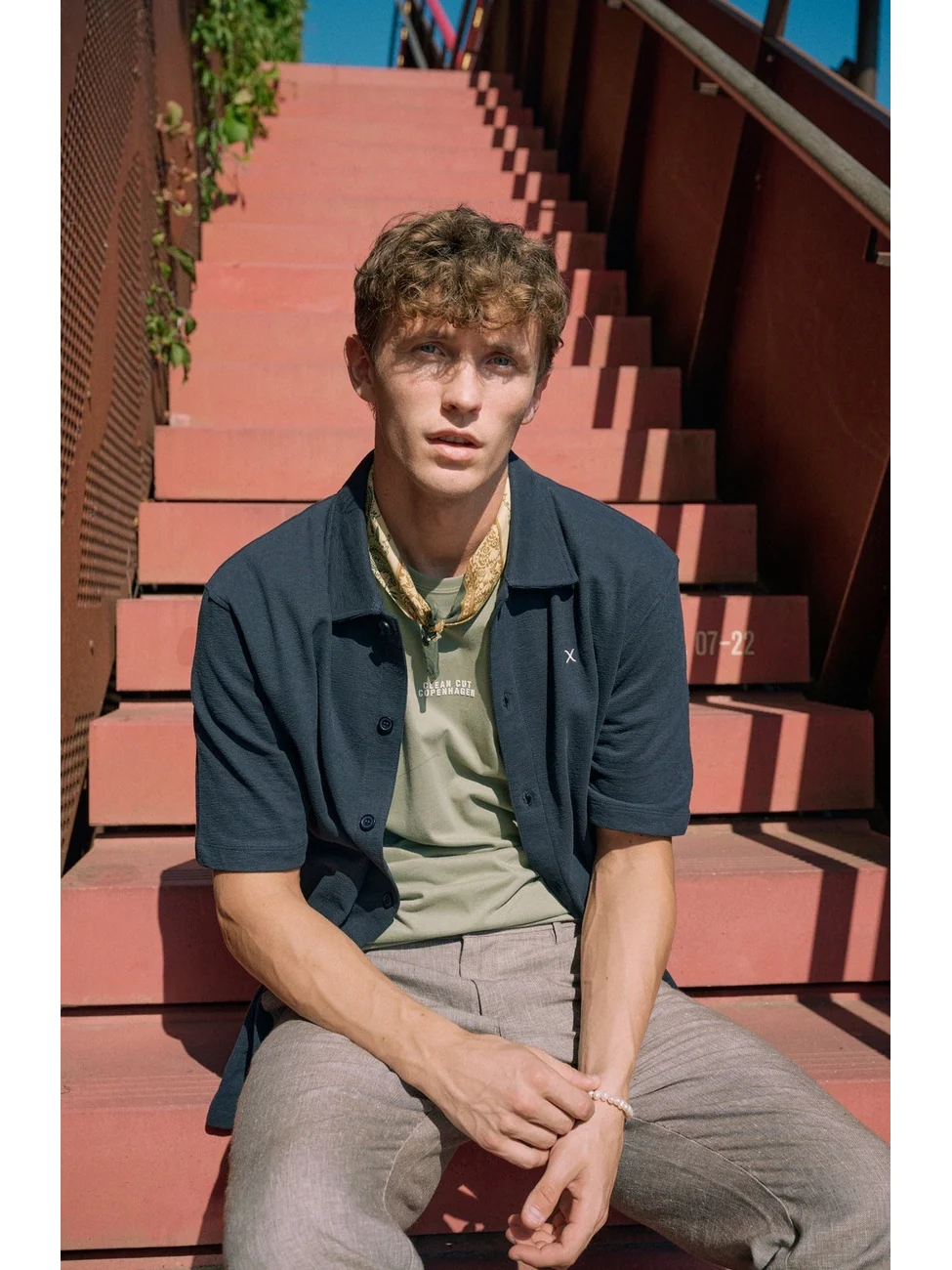 Calton skjorte - dark navy - Image 4