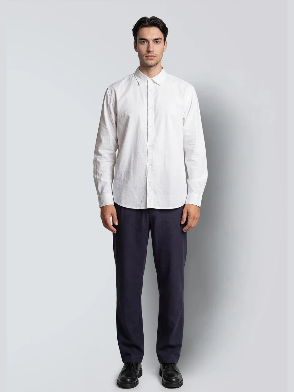 Luca skjorte langermet - white - Image 5