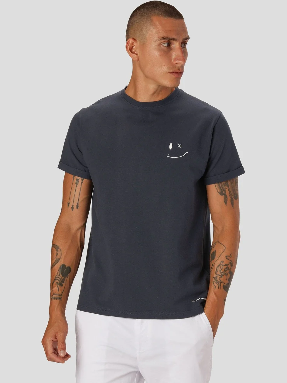 Patrick organic t-skjorte - navy