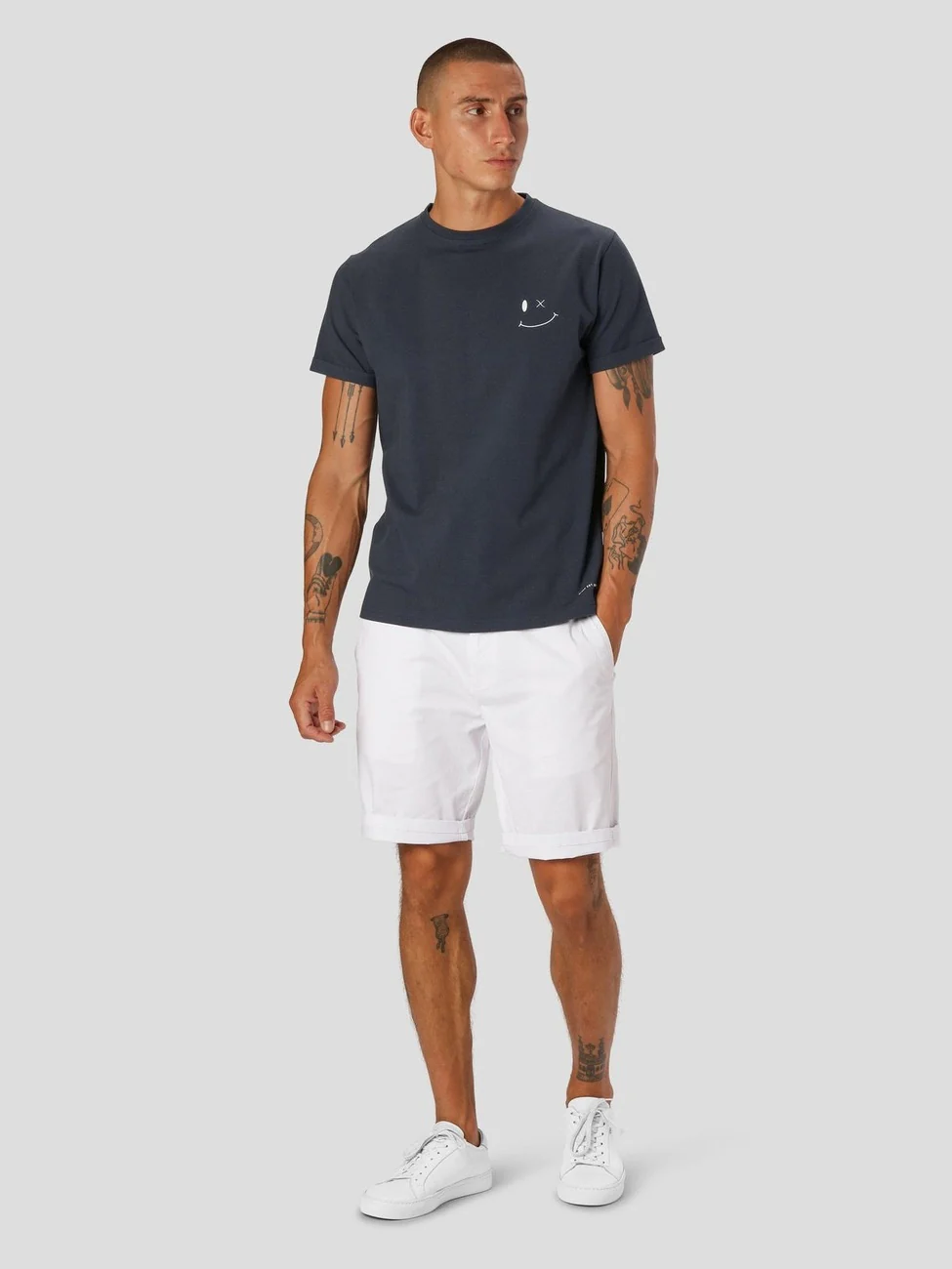 Patrick organic t-skjorte - navy - Image 4