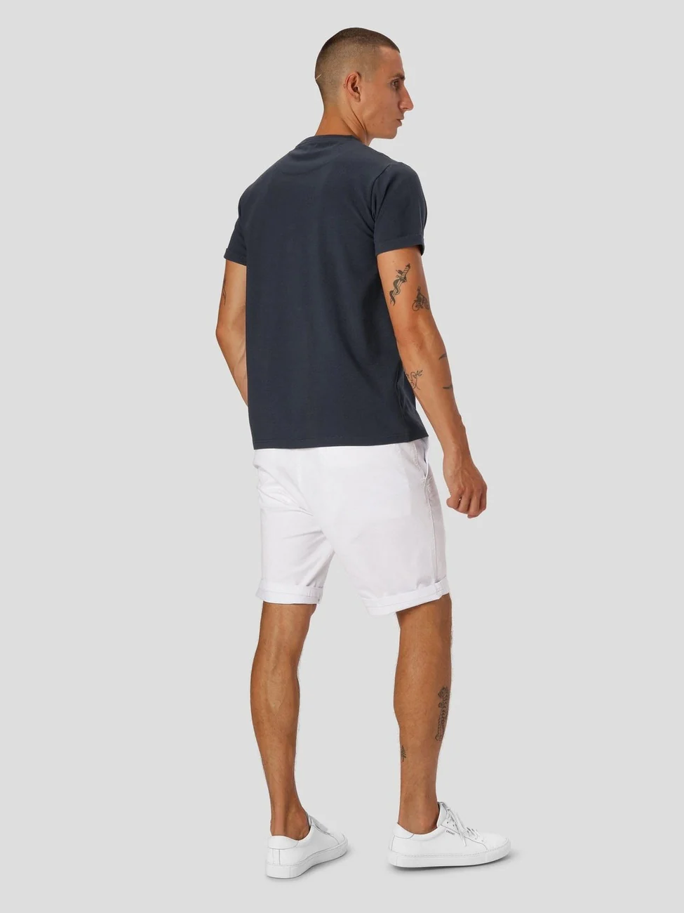 Patrick organic t-skjorte - navy - Image 5