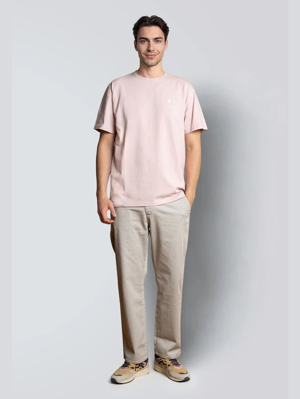 Patrick organic tee - violet ice - Image 2