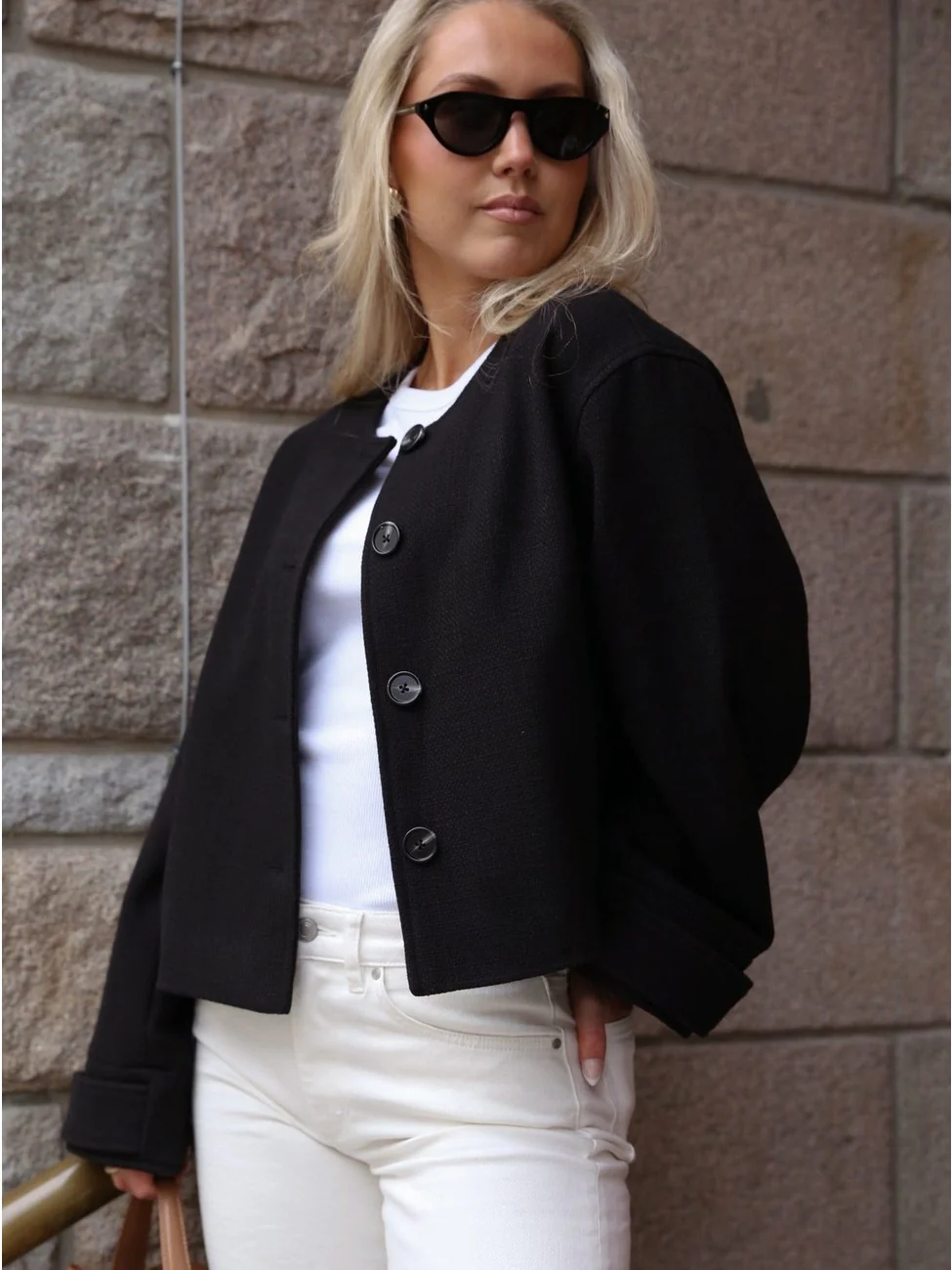 Lena jakke - black - Image 2