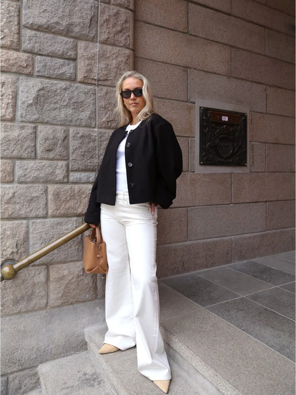 Lena jakke - black - Image 4