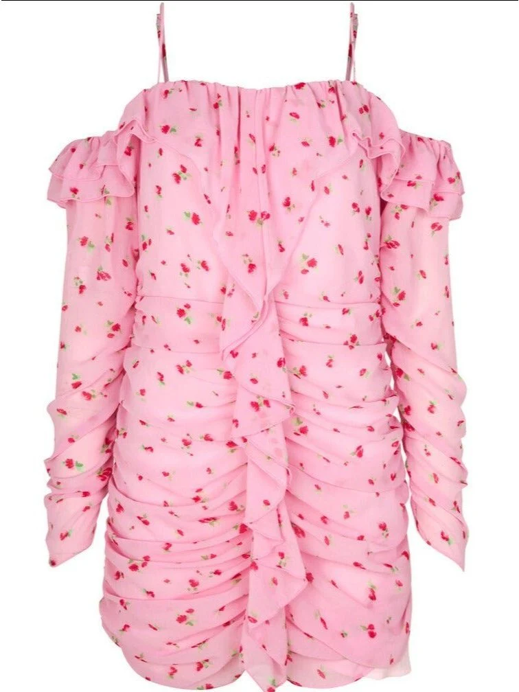 Savanna kjole - blooming pink