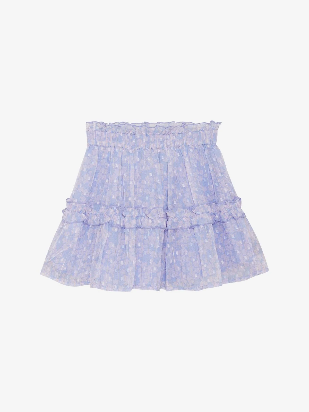 LUREX STRIPE SKJØRT - Heather - Image 2