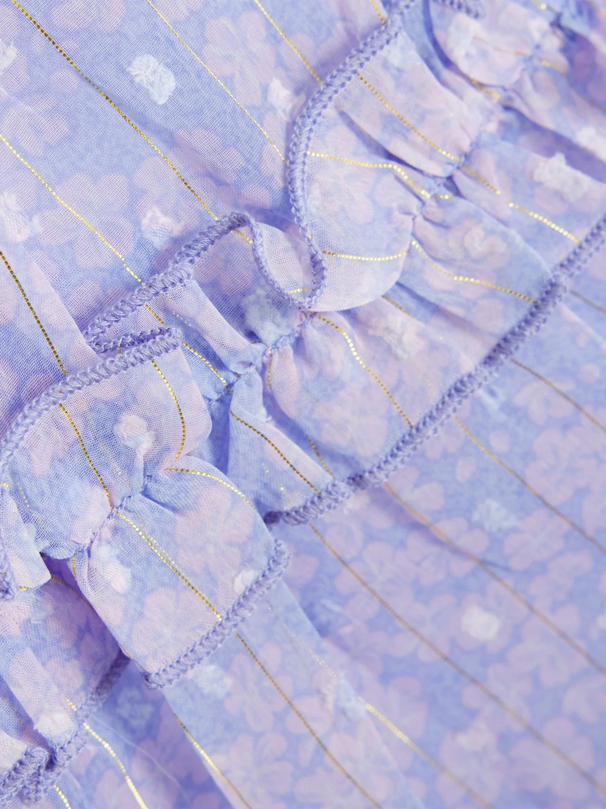 LUREX STRIPE SKJØRT - Heather - Image 3