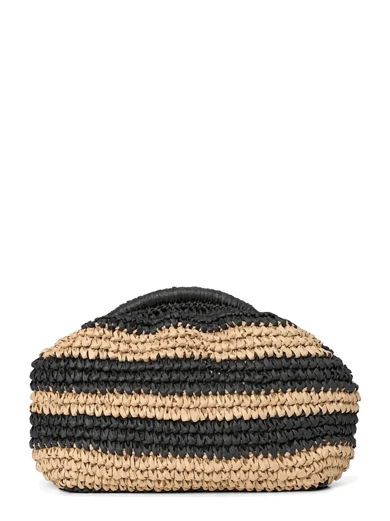 Summer crochet clutch - nature/black - Image 2
