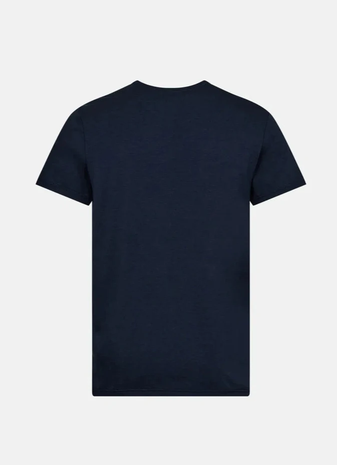 Dovre bambus t-skjorte - navy - Image 2