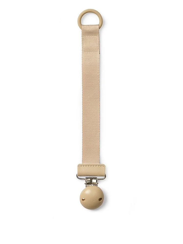 Pacifier Clip-pure khaki