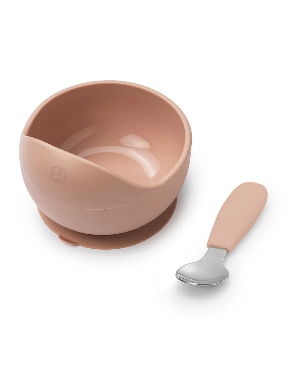 Silicone Bowl Set - Blushing Pink