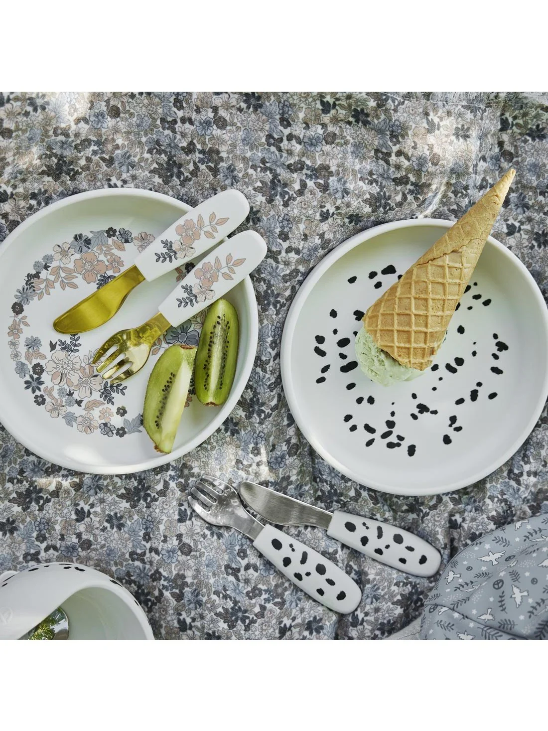 Silicone Fat og Bestikk - Dalmatian Dots - Image 2