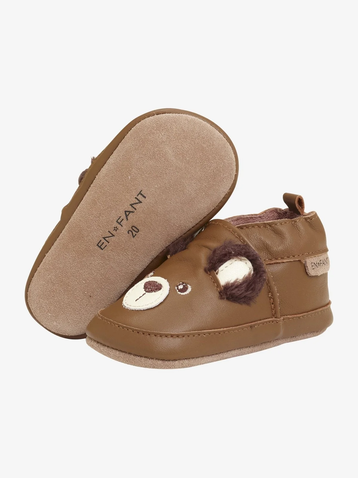 LEATHER SKO APPLIQUE - TOASTED COCONUT