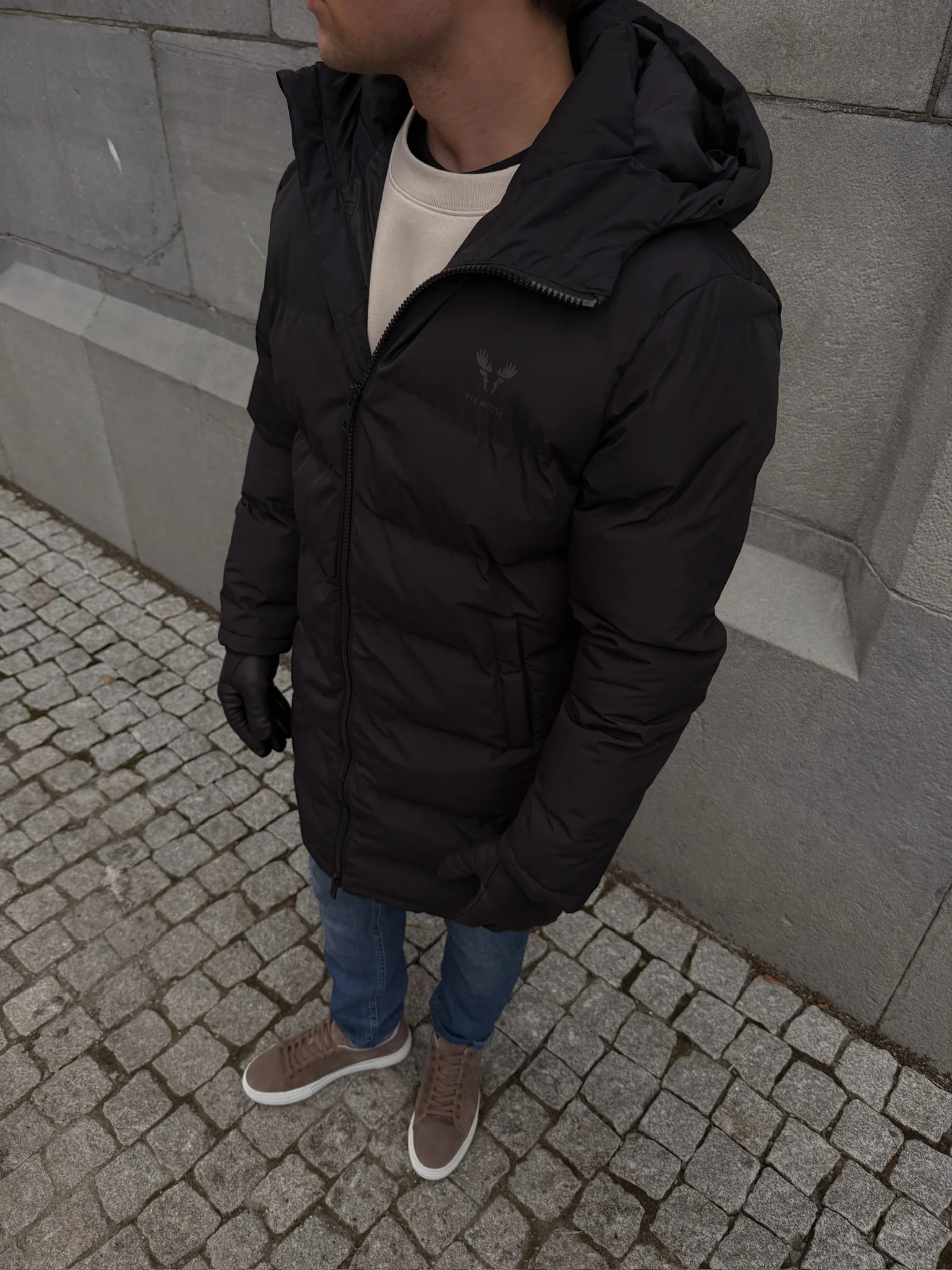 Birk long jacket - black - Image 3
