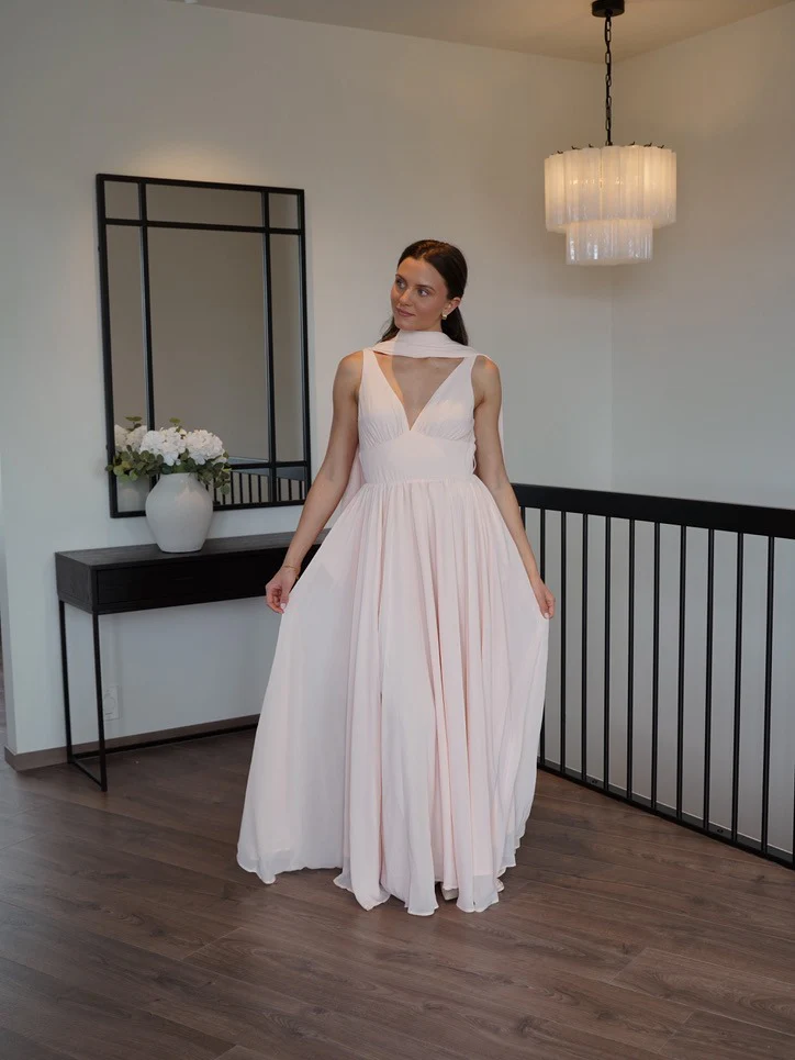 Alisa kjole - light pink - Image 3