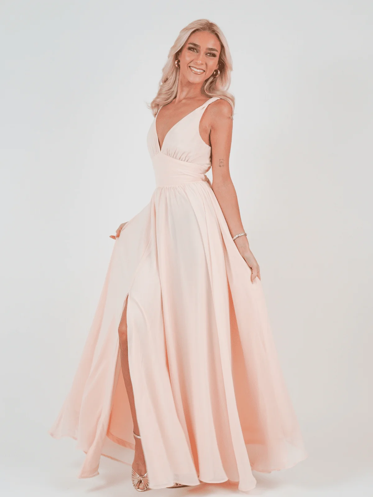 Alisa kjole - light pink - Image 7