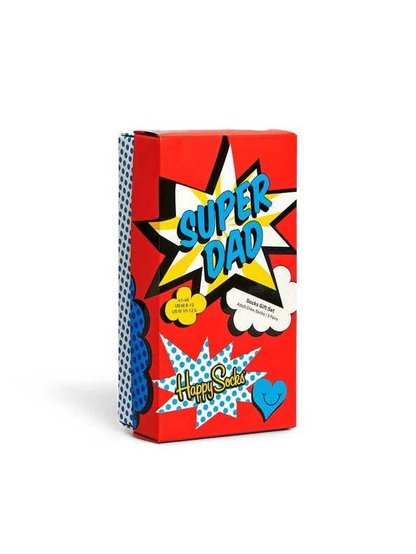 3 pack super dad socks gavesett - multi - Image 5