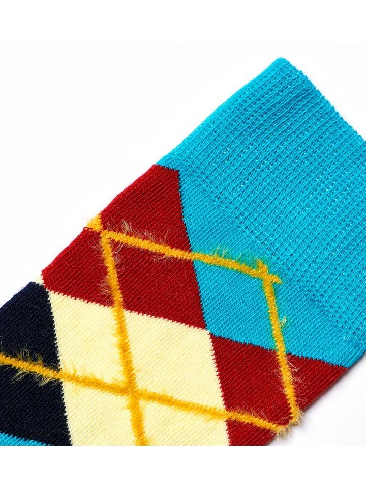 Argyle sokker - multifarget - Image 2