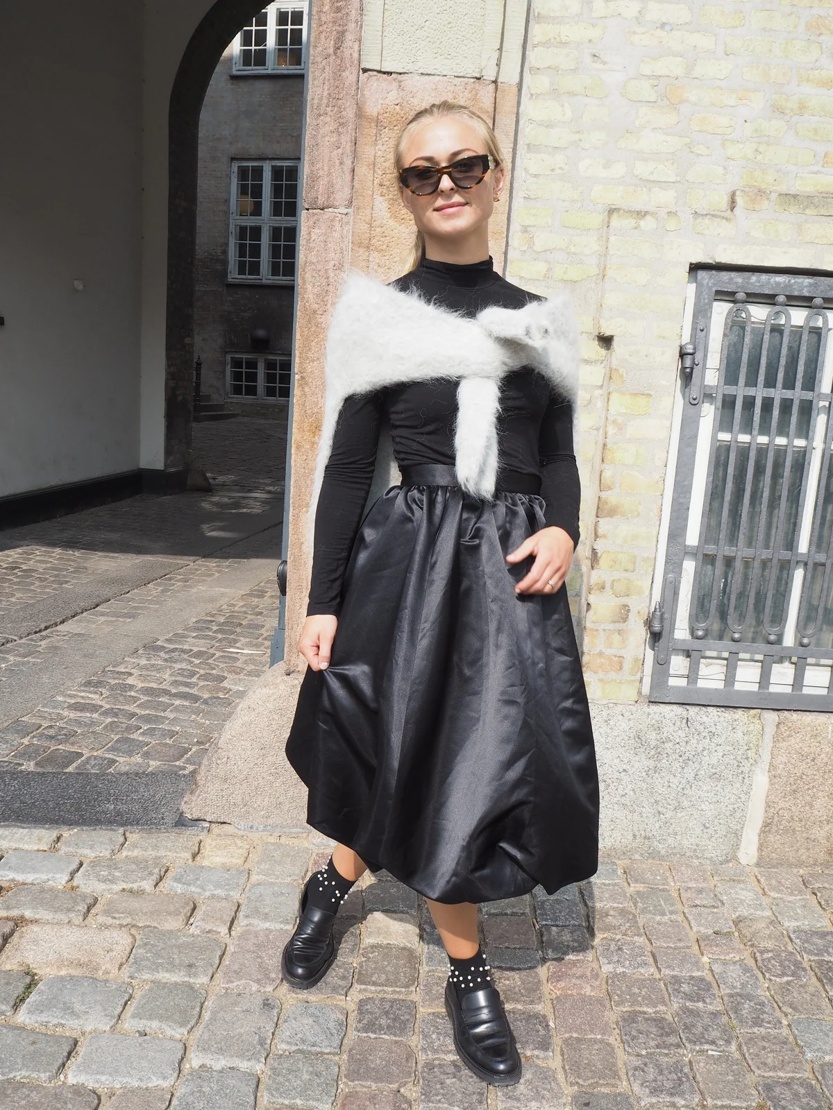 Appoline long skirt - black - Image 4