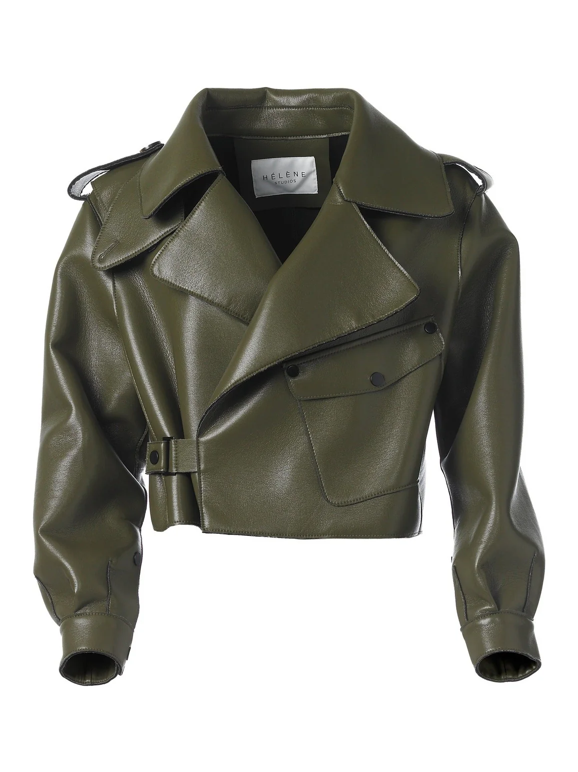 Aurora jakke - military olive - Image 2