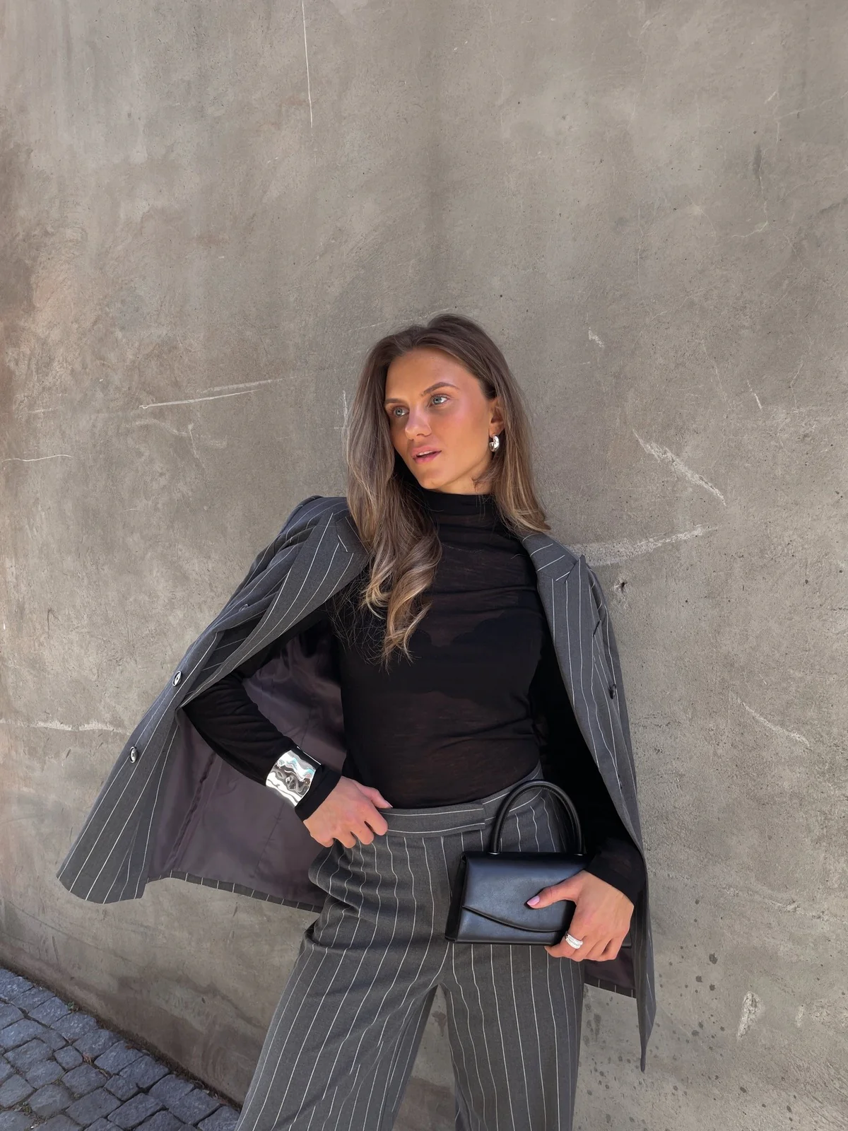 Maggie turtleneck merino genser - black - Image 2