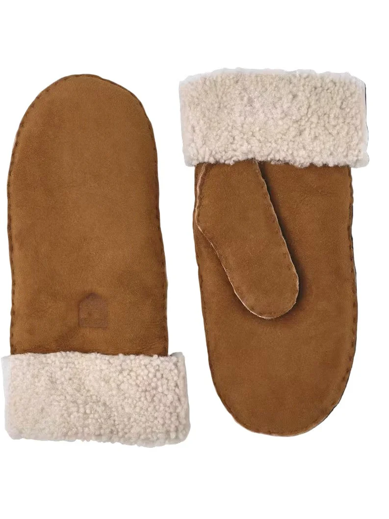 Sheepskin votter - cork