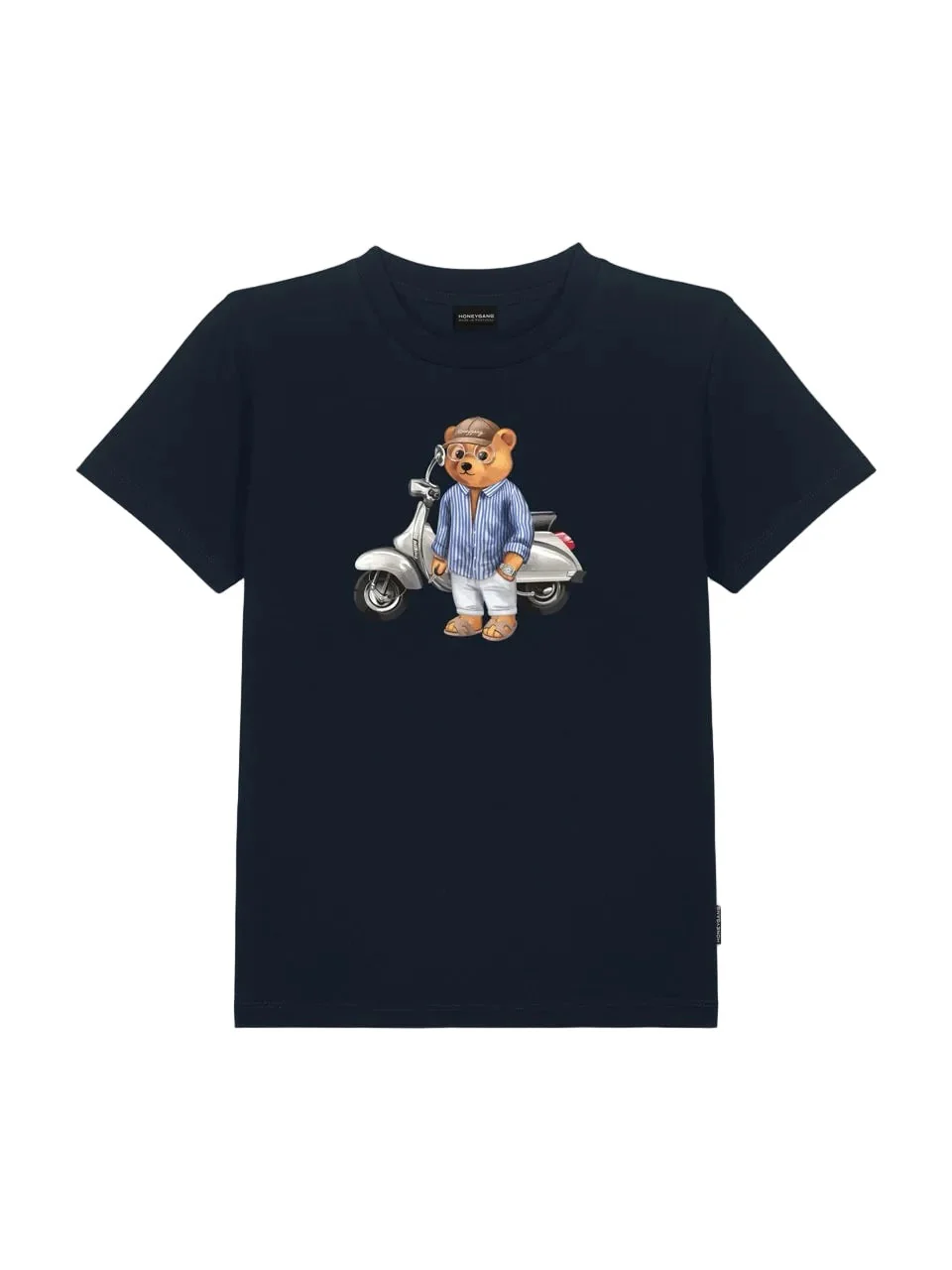 HONEYGANG T-SKJORTE CLXXI. - Navy Blue