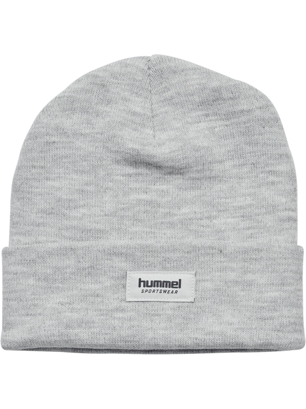 JR KNIT BEANIE - LIGHT GREY MELANG