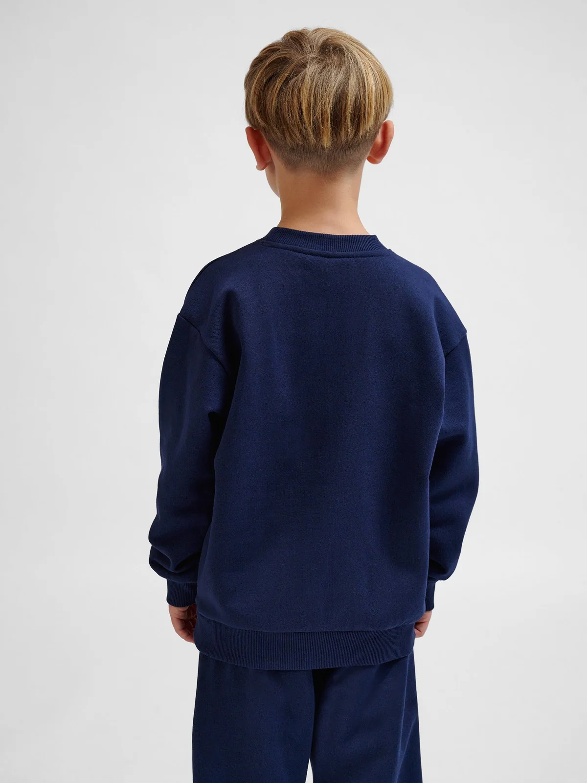 LOOSE CREWNECK GENSER - Dress Blues - Image 4