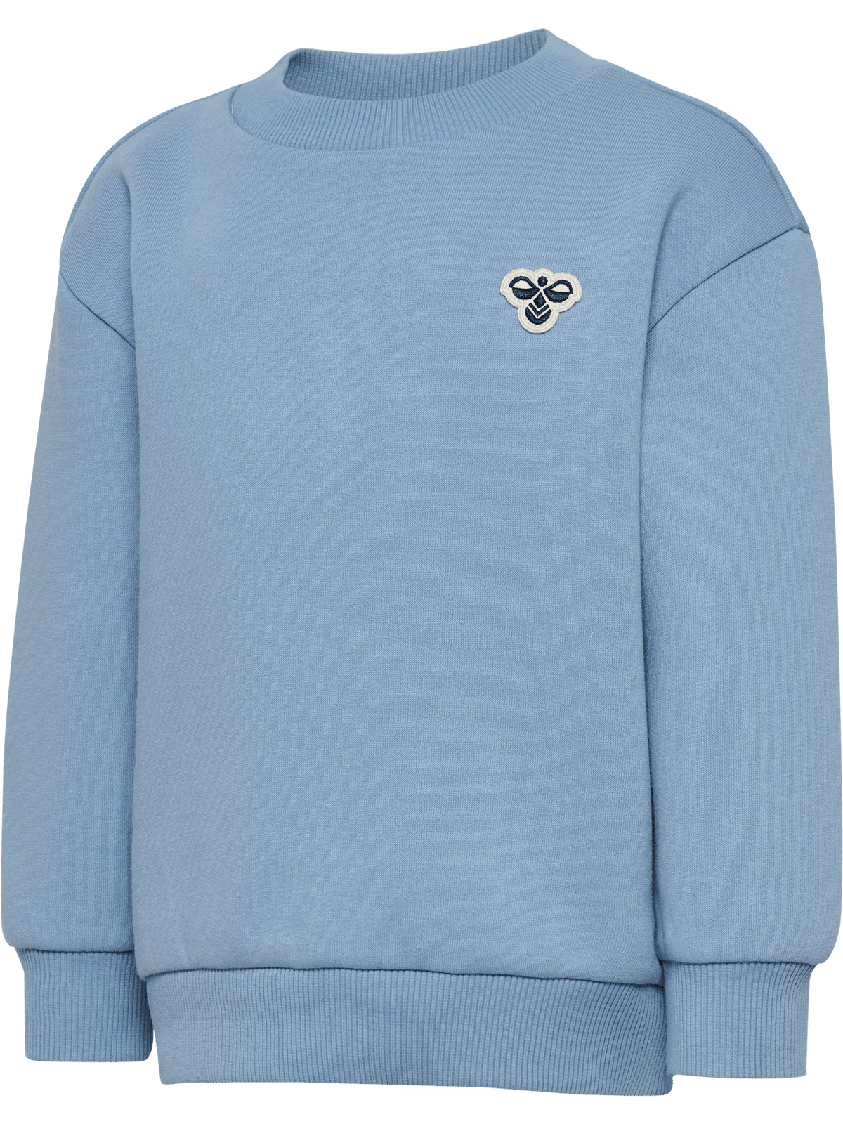 LOOSE CREWNECK GENSER - Faded Denim