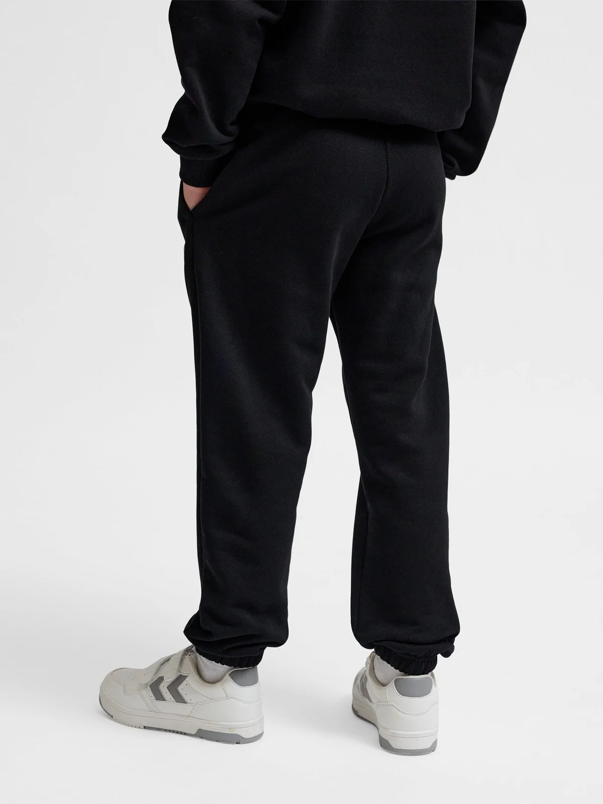 LOOSE JOGGEBUKSE BEE - Black - Image 4